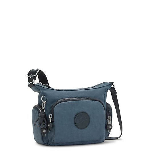 Bolsos Cruzados Kipling Gabbie Mini Azul Marino Grises | MX 1114WN